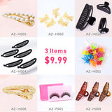 Clip Hair Accessory 3 Iems $9.99 Women's Hair Accessories