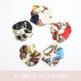 Satin Vintage Scrunchies Women's Hair Accessories