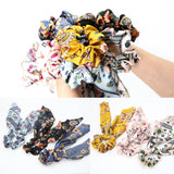 Silk Bow Scrunchie Women's Hair Accessories