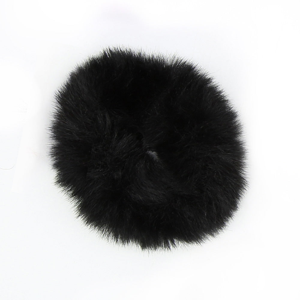 Furry Scrunchies For Hair Women's Hair Accessories