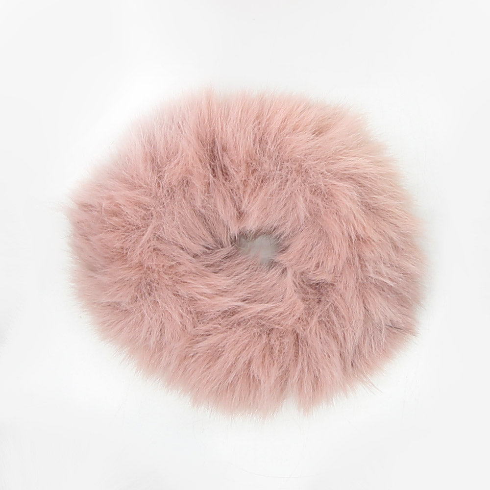 Furry Scrunchies For Hair Women's Hair Accessories