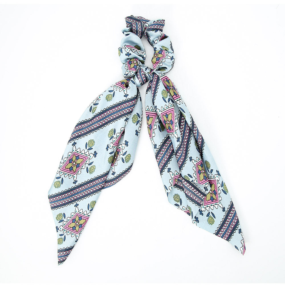 Silk Bow Scrunchie Women's Hair Accessories