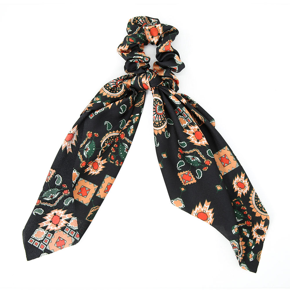 Silk Bow Scrunchie Women's Hair Accessories