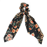 Silk Bow Scrunchie Women's Hair Accessories