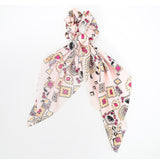Silk Bow Scrunchie Women's Hair Accessories