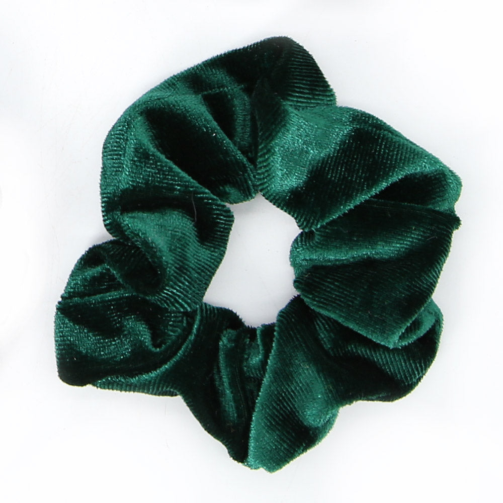 Velvet Scrunchies Pure Color in Hair Accessories