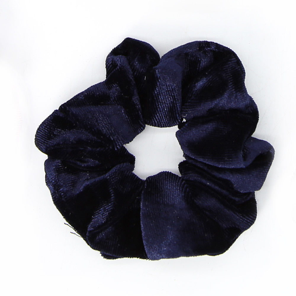Velvet Scrunchies Pure Color in Hair Accessories