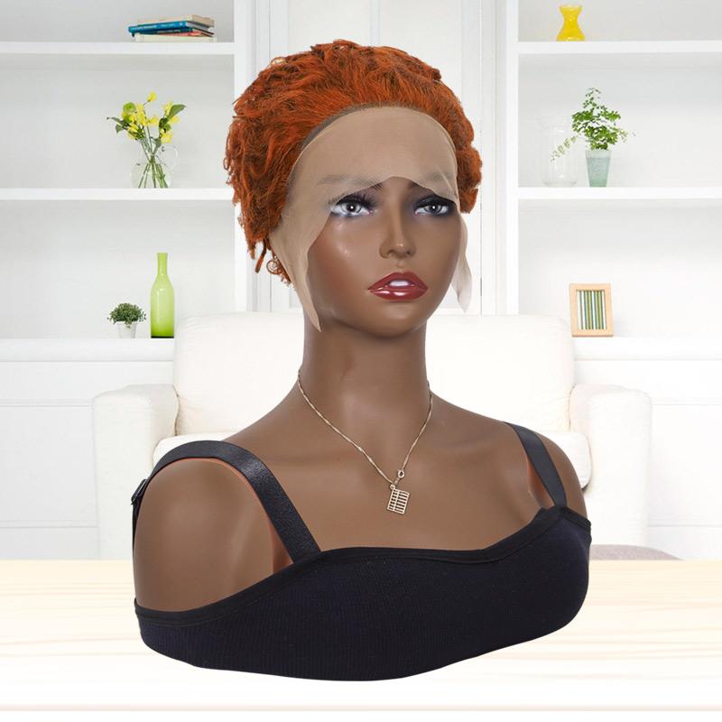 Short cut lace front on sale wigs