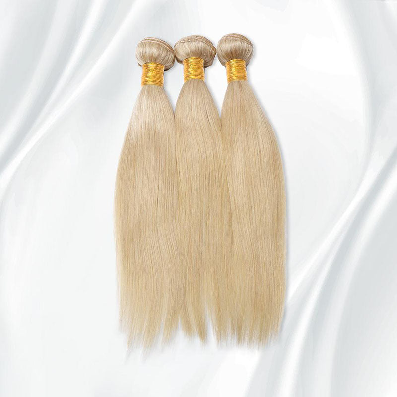 12A Honey Blonde Weave 100% Human Hair Extensions Brazilian Human Hair Bundles
