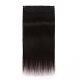 Clip In Hair Extensions Human Hair Silk Seam Straight One Piece