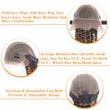 Box Braided Wig Full Lace Front Wig 38 Inches Long Cornrow Synthetic Braids
