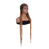 Braided Wigs Synthetic Hair Big Corncow Braids Hand-Tie African Braid