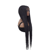 Braided Wigs for Black Women Full Lace Front Braids Wig With Baby Hair Synthetic Hair