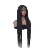 Braided Wigs for Black Women Full Lace Front Braids Wig With Baby Hair Synthetic Hair