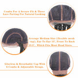 Double Dutch Braided Lace Front Wigs with Baby Hair Synthetic Braids Wig