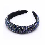 Bling Diamond Crystal Beaded Hairband Women Hair Accessories