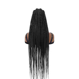 Stitch Cornrow Braid Wigs Synthetic Hair Full Head for Black Women