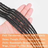 Stitch Cornrow Braid Wigs Synthetic Hair Full Head for Black Women