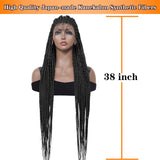 Stitch Cornrow Braid Wigs Synthetic Hair Full Head for Black Women