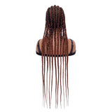 Full Lace Braided Wigs 38" Synthetic Hair Box Braids Wig with Baby Hair For Black Women