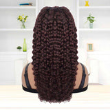 99J Headband Wigs Human Hair Deep Wave Glueless Wig for Black Women