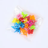 Colored 20-Pack Small Butterfly Hair Clips Women's Hair Accessories