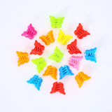 Colored 20-Pack Small Butterfly Hair Clips Women's Hair Accessories