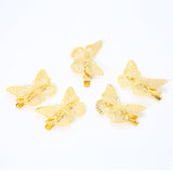 Chic 2-Pack Butterfly Hair Clip for Girls Women's Hair Accessories