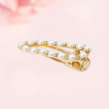 Alligator Pearl Hair Clip Accessories For Women