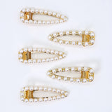 Alligator Pearl Hair Clip Accessories For Women