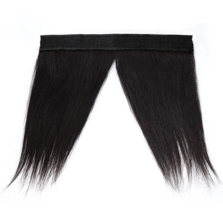 Human Hair Straight Curtain Bangs