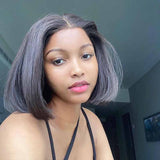 Bob Wigs HD Lace Frontal Human Hair Wig with Baby Hair For Black Women