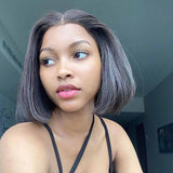 Bob Wigs HD Lace Frontal Human Hair Wig with Baby Hair For Black Women