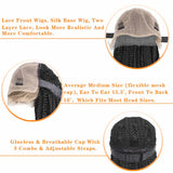 Stitch Cornrow Braid Wigs Synthetic Hair Full Head for Black Women