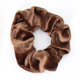 Velvet Scrunchies Pure Color in Hair Accessories