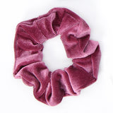 Velvet Scrunchies Pure Color in Hair Accessories